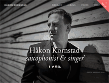 Tablet Screenshot of kornstad.com